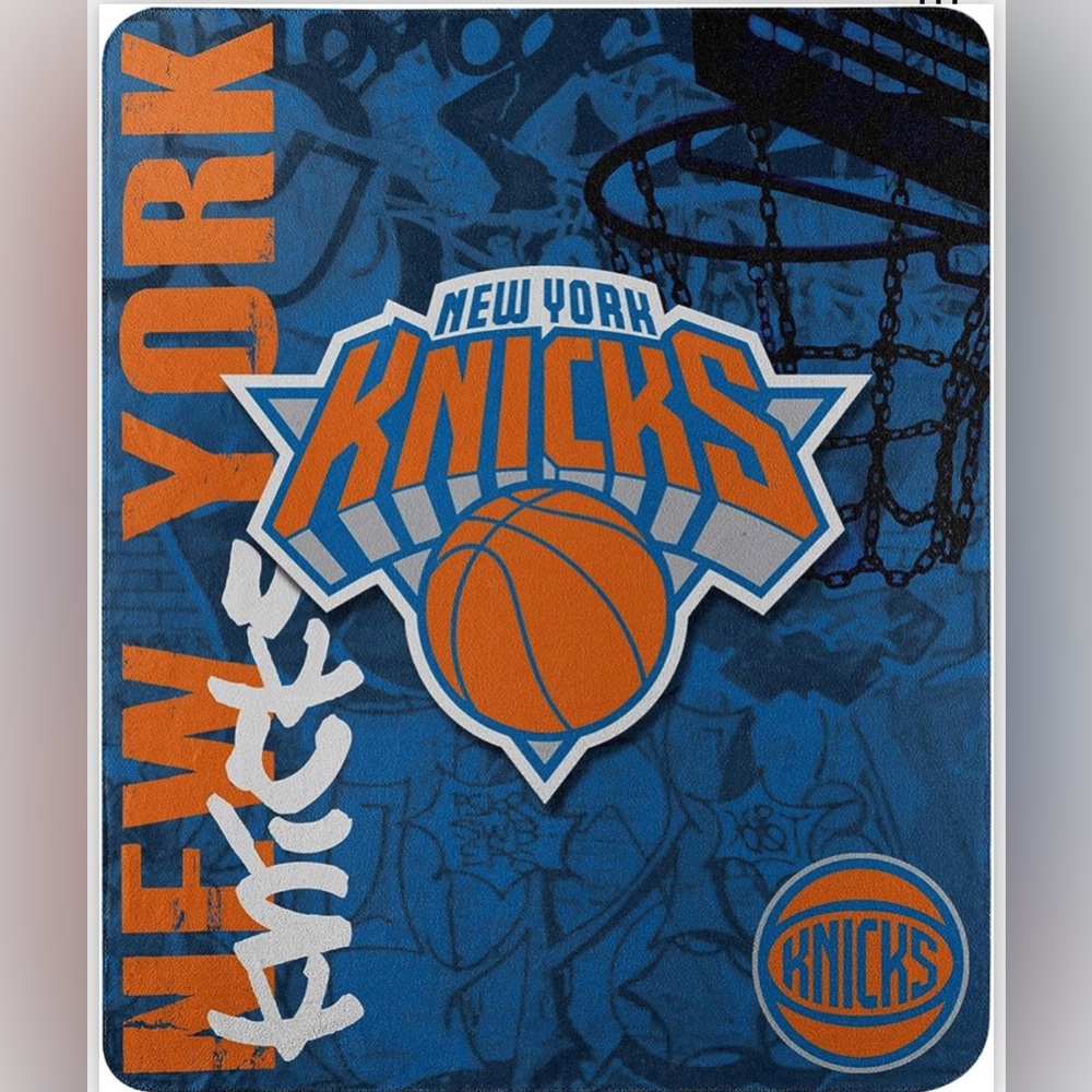 Northwest NBA Unisex-Adult Fleece Throw Blanket New York Knicks